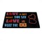 Natural Coir Door Mat with Non-Slip Backing, Indoor Outdoor Entry Doormat